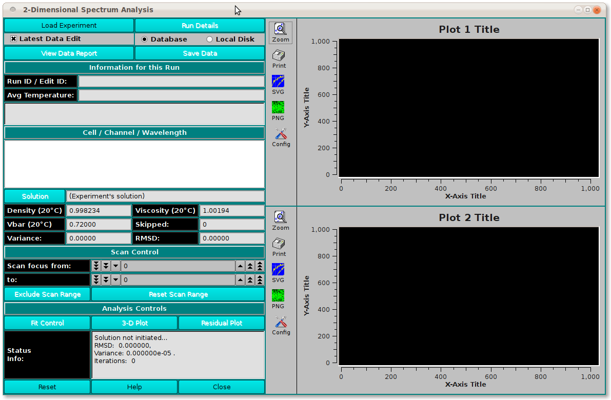 2DSA Main Window on open