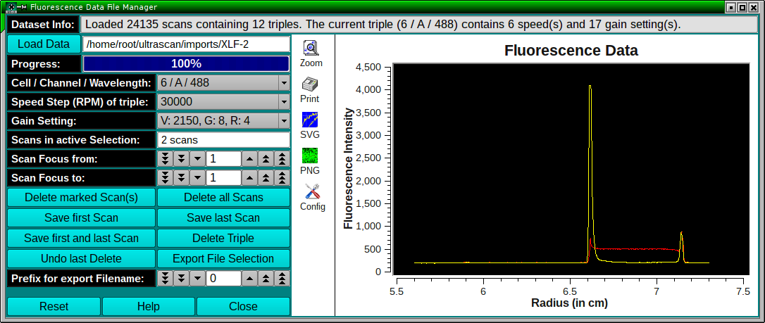 FDS File Manager Main Window