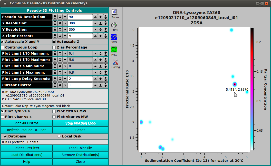 Pseudo-3D Combine Main Window